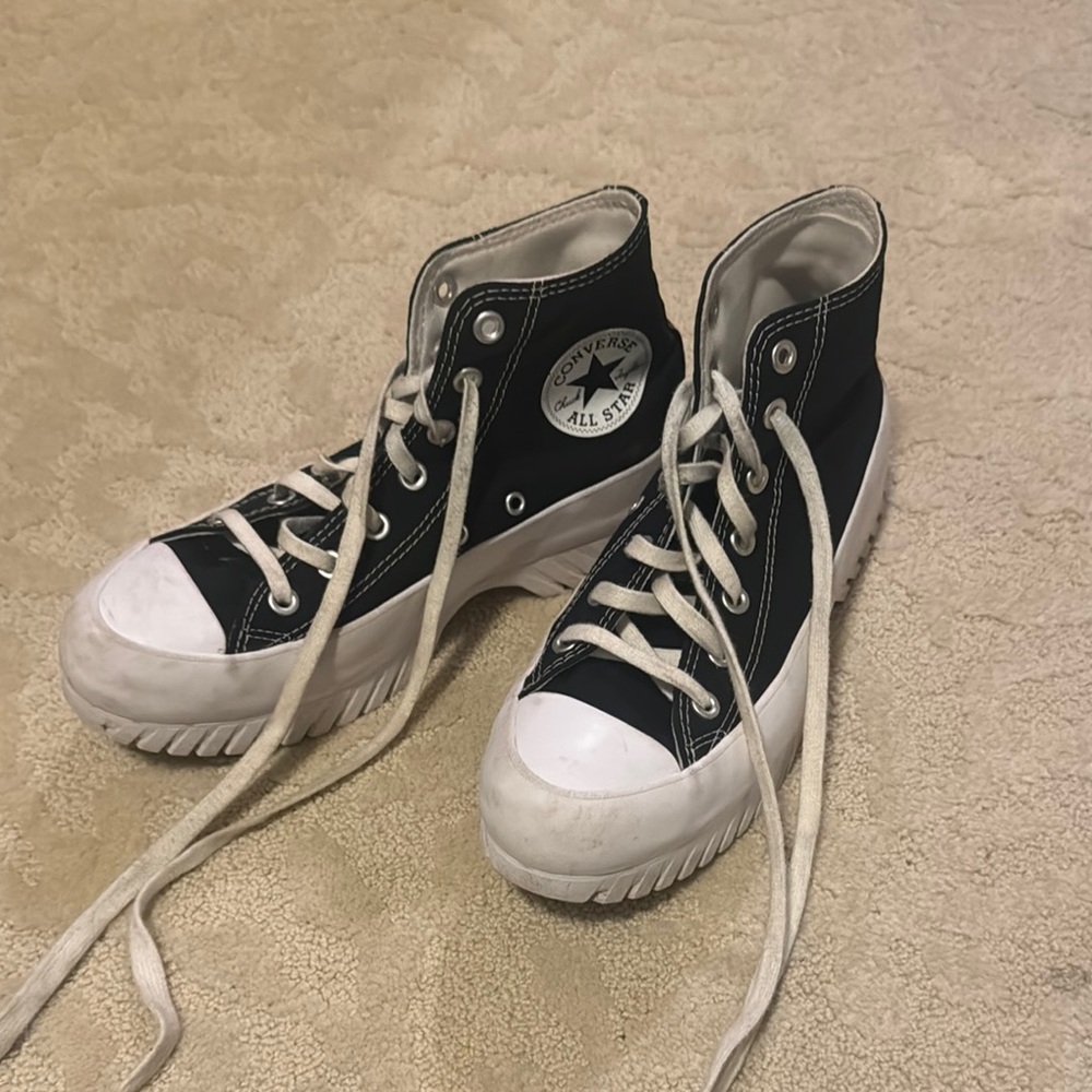 Converse Classic Black and White High-Tops
